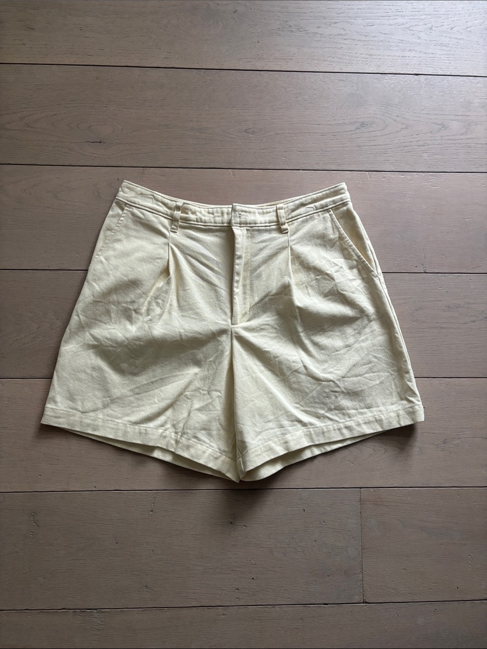 Cotton trouser shorts
